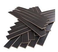 EBAC Literie 15 Lattes Grises 680x48x8 mm | Bois 7 Plis | Remplacement pour sommier/bz/clic clac