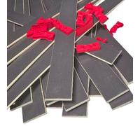 30 Lattes + Embouts - 680x68x8 mm - pour sommier/bz/clic clac