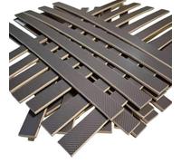 EBAC Literie 30 Lattes 680x38x8 mm | Bois 7 Plis | Remplacement pour sommier/bz/clic clac