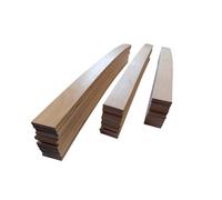 EBAC Literie 30 Lattes 874x48x8 mm | Bois 7 Plis | Remplacement pour sommier/bz/clic clac