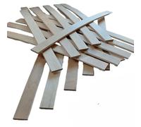 EBAC Literie 30 Lattes pour sommier et lit 140x190 | Bois 7 Plis | 680x53x8 mm | Remplacement pour sommier/bz/clic clac