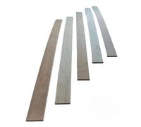 EBAC Literie 5 Lattes Bois - 680x53x8 mm - idéal réparer sommier/bz/clic clac