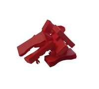 EBAC Literie Lot de 10 Embouts Rouge pour Lattes de 68 x 8 mm