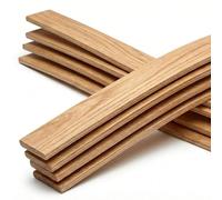 EBAC Literie Lot de 10 Lattes pour sommier et lit | 680x48x8 mm | Bois hêtre Durable - 7 Plis | Remplacement - Rechange - Renfort pour sommier/bz/clic clac/canapé