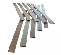 EBAC Literie Lot de 10 Lattes pour sommier et lit | 680x53x8 mm | Bois hêtre Durable - 7 Plis | Remplacement - Rechange - Renfort pour sommier/bz/clic clac/canapé