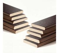 EBAC Literie Lot de 10 Lattes pour sommier et lit | 680x68x8 mm | Bois hêtre Durable - 7 Plis | Remplacement - Rechange - Renfort pour sommier/bz/clic clac/canapé