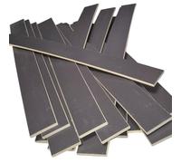 EBAC Literie Lot de 15 Lattes pour sommier et lit | 680x68x8 mm | Bois hêtre Durable - 7 Plis | Remplacement - Rechange - Renfort pour sommier/bz/clic clac/canapé