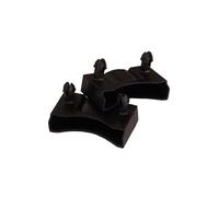 EBAC Literie Lot de 2 Embouts Noir pour Lattes 48 x 8 mm