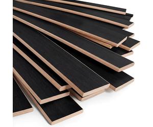 EBAC Literie Lot de 30 Lattes pour sommier et lit | 680x68x8 mm | Bois hêtre Durable - 7 Plis | Remplacement - Rechange - Renfort pour sommier/bz/clic clac/canapé