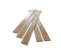 EBAC Literie Lot de 5 Lattes pour sommier et lit - AMZ | 780x48x8 mm | Bois hêtre Durable - 7 Plis | Remplacement - Rechange - Renfort pour sommier/bz/clic clac/canapé