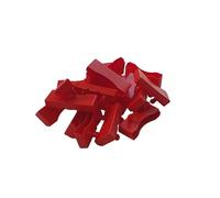 EBAC Literie Lot de 50 Embouts Rouge pour Lattes de 68 x 8 mm