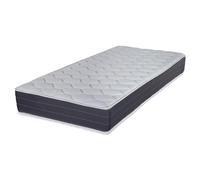 EBAC Literie Matelas 90x190 Rhodes - Ressorts ensachés - Hauteur 24 cm - Soutien Ferme