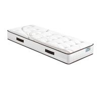 EBAC Literie Matelas 90x200 Moorea - Mousse - Hauteur 25 cm - Soutien Ferme et progressif