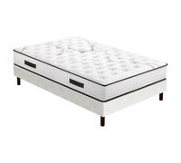 EBAC Literie Matelas Myriade 4 + sommier SR15-180x200 - Mousse - Hauteur 23 cm - Soutien Medium