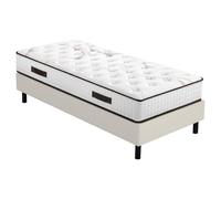EBAC Literie Matelas Myriade + sommier Newkit - 90x190 - Mousse - Hauteur 23 cm - Soutien Medium