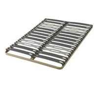 EBAC Literie Sommier à Lattes 140x190 Zeta - 26 Lattes Bois - Fabrication française