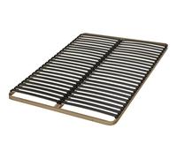 EBAC Literie Sommier à Lattes 160x200 Theta - 48 Lattes Bois - Fabrication française