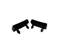 Ebac - Lot De 2 Embouts Pour Lattes De 53 X 8 Mm - Noir Noir