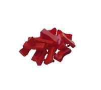 Ebac - Lot De 20 Embouts Pour Lattes 68 X 8 Mm - Rouge Rouge