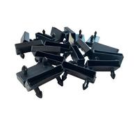 Ebac - Lot De 20 Embouts Pour Lattes De 53 X 8 Mm - Noir Noir