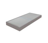 Sommier tapissier 80x190 Omega simili taupe 18 lattes