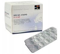 EBAN - Pastilles de Test Piscine pour Testeurs d’Eau, DPD4 RAPID, 250 Pièces
