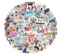 EBANKU 108 PCS Koala Autocollants pour Ordinateur Bagage Moto vélo,Vinyle Imperméable Enfants Autocollant,Graffiti Skateboard Voitures Autocollant