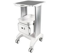 EBANKU Chariot médical Portable Professionnel avec tiroirs, Chariot de Rangement avec tiroirs, Plateau à Outils, Patin antidérapant,beauté pour, pour Maison, hôpital, Bureau, Le Cabinet Dentaire