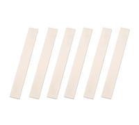 Ébauches acoustiques de remplacement vierges de selle de pont de guitare en os léger, accessoires de bricolage, ébauches acoustiques légères et durables