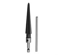 Ébavurer efficacement avec l'alésoir conique de 516 mm, parfait pour agrandir les trous d'épingle dans le métal et le bois (Hexagon 5-16 mm)