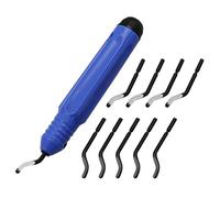 Ebavureur Outil D'ébavurage, Burr Remover, Outil de Chanfrein Externe, Outils D'ébavurage ébavurage, Outil Externe de Chanfrein, Enlever de Bavure pour Foret Éliminer Outil de Chanfrein pour ébavurage