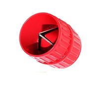 Ébavureur pour Tubes,Outil d'ébavurage de Tuyau Universel Ebavureur pour Tuyaux Intérieur-Extérieur Alésoir en Plastique Coupe-tube Outils de Plomberie Fraises d'ébavurage CT-208A