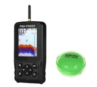 EBAYTV Caméra de pêche, Détecteur de Poissons sans Fil coloré de 200 mètres, capteur Sonar à Matrice de Points, transducteur de Profondeur, échosondeur, Batterie Rechargeable