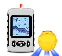 EBAYTV Caméra de pêche, Sonar de pêche sans Fil, détecteur de Poissons, échosondeur sous-Marin, détecteur de pêche, détecteur de Poissons Portable(FFW718LA)