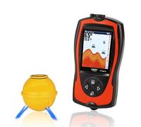 EBAYTV Caméra de pêche, Sonar de pêche sans Fil, détecteur de Poissons, échosondeur sous-Marin, détecteur de pêche, détecteur de Poissons Portable(FF1108-1CWLA)