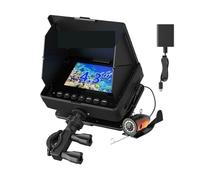 EBAYTV Caméra sous-Marine Caméra de pêche sous-Marine, résolution 1200TVL, 6 LED Blanches et infrarouges, étanche IP68(15M)