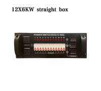 EBAYTV Contrôleur d'éclairage, Boîtier de Commutation d'éclairage de scène for Console de Gradation, boîtier de Distribution photoélectrique for éclairage de scène 12 x 6 KW for fête