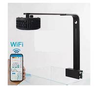 EBAYTV Lumières d'aquarium, 100W 6 canaux programme lumière LED eau salée eau de mer récif marin Aquarium réservoir de poissons lampe d'éclairage Auto lever du soleil coucher du soleil