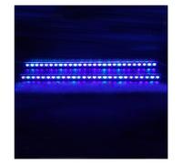 EBAYTV Lumières d'aquarium, 2 ensembles 54 W/81 W/108 W Led Aquarium Light Avec 470nm 450nm Bleu UV Led Aquarium Strip Bar Light for Coral Reef Fish Tank Lampe(2setsX85cm Blue UV)