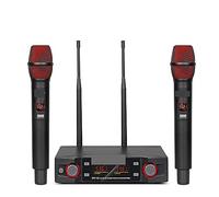 EBAYTV Microphones sans Fil, Microphone sans Fil G-Mark EW100 UHF fréquence réglable Portable for Haut-Parleur d'église de fête de Performance