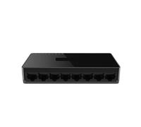 EBAYTV Répartiteur Ethernet Commutateur Réseau Gigabit Ethernet Intelligent, 5/8 Ports, 1000Mbps, Haute Performance, Hub RJ45, Séparateur Internet (Color : 8 Port 100M Plastic, Size : 1 UK)