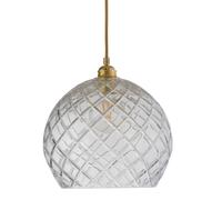 EBB & FLOW Lampe à suspension Rowan Chrystal Ø 28 cm Medium check avec câble doré
