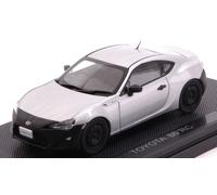 EBBRO 1/43 TOYOTA 86 RC ARGENT MODÈLE STATIQUE DIECAST
