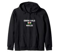 Ebbw Vale Pays de Galles Drapeau du Pays de Galles Ville Sweat à Capuche