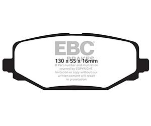 EBC brake dp61889 Plaquettes de Frein Greenstuff 6000 Series Heavy Duty