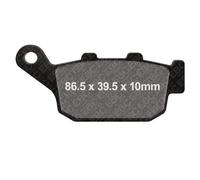Ebc Fa Series Fa140 Organic Brake Pads Argenté