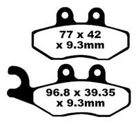 EBC Brakes SFA353 Plaquettes de frein