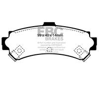 EBC Brakes DP1067 Blackstuff Garniture de Frein