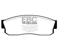 EBC Brakes DP452 Blackstuff Garniture de Frein