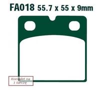 EBC Brakes FA018HH Plaquettes de frein